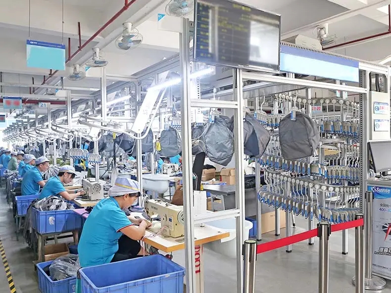 恩典科技背包智能制造工厂-降本增效