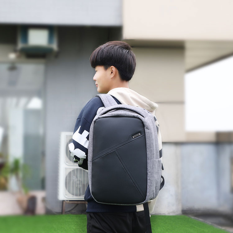 男士电脑双肩包 背包工厂 金年会科技 OEM定制  时尚背包